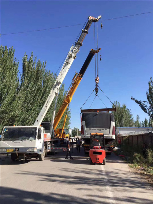 桥东区港口集装箱搬运案例